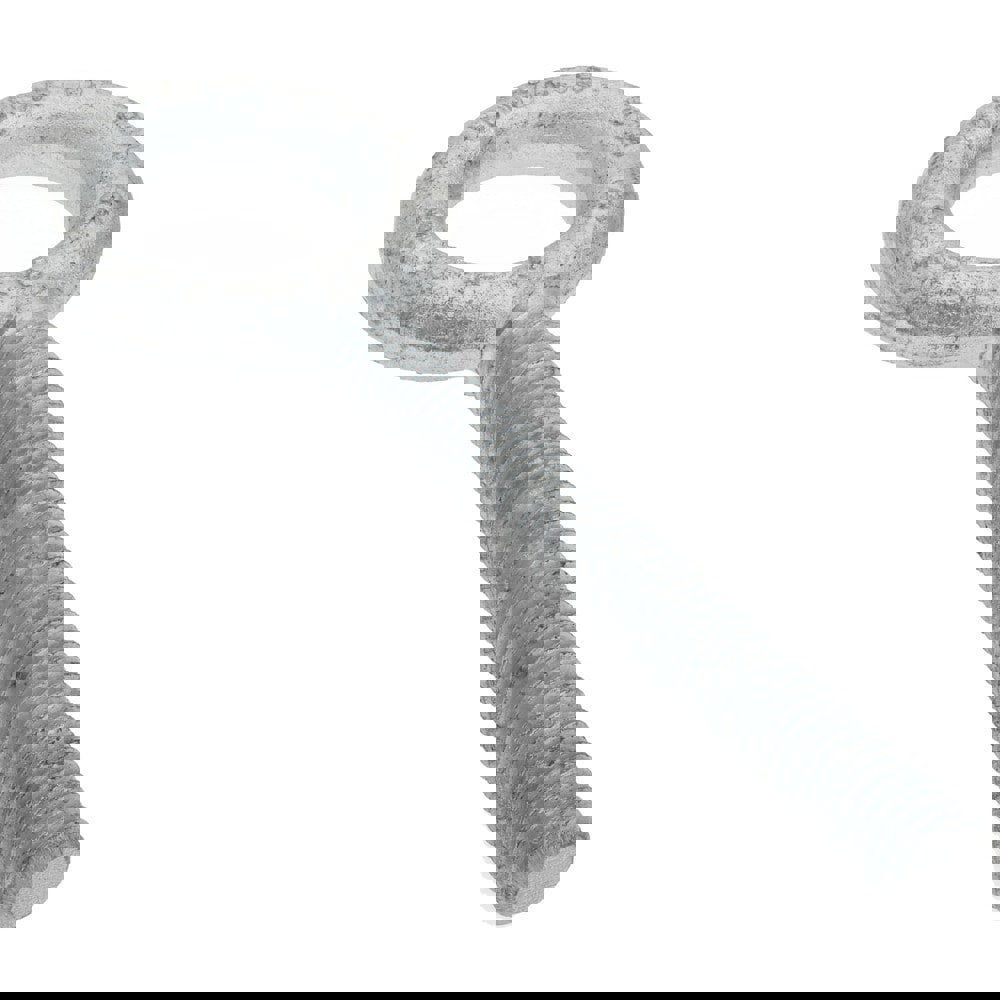 Fixed Lifting Eye Bolt: Without Shoulder, 2,600 lb Capacity, 1/2-13 Thread, Grade C-1035 Steel